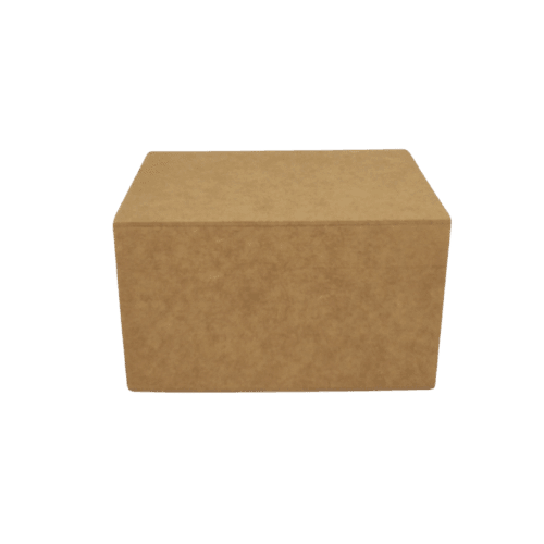 Caixa em MDF com Dobradiça Alta 17x13x10,5cm 4 Divisões - Palácio da Arte