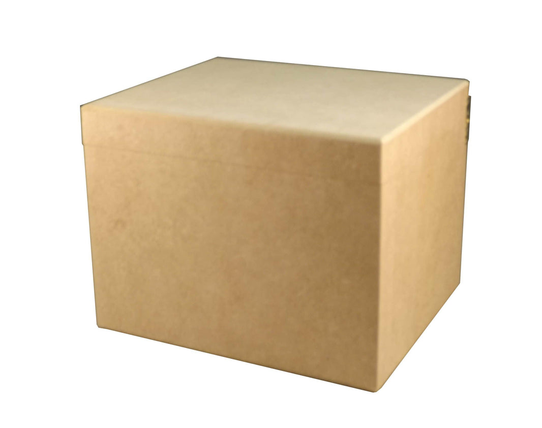 Caixa em MDF para Fotos 8 Albuns Lisa - Palácio da Arte