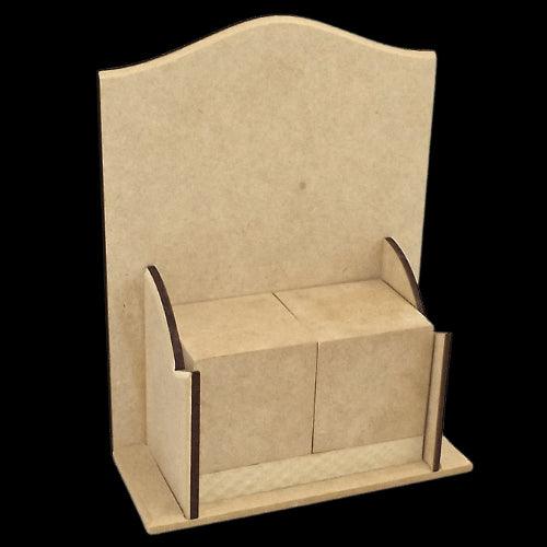 Calendário Permanente em MDF 7,5x17x22cm - Palácio da Arte