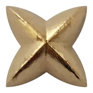 Chaton Estrela ABS Pedra Decorativa Make Mais 17g 12mm Dourado - Palácio da Arte