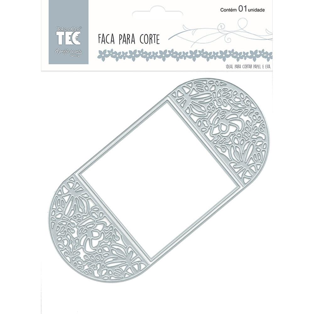 Faca de Corte FPC007 8x16,5 Convites Dobráveis Extra Grande Elegance Toke e Crie - Palácio da Arte