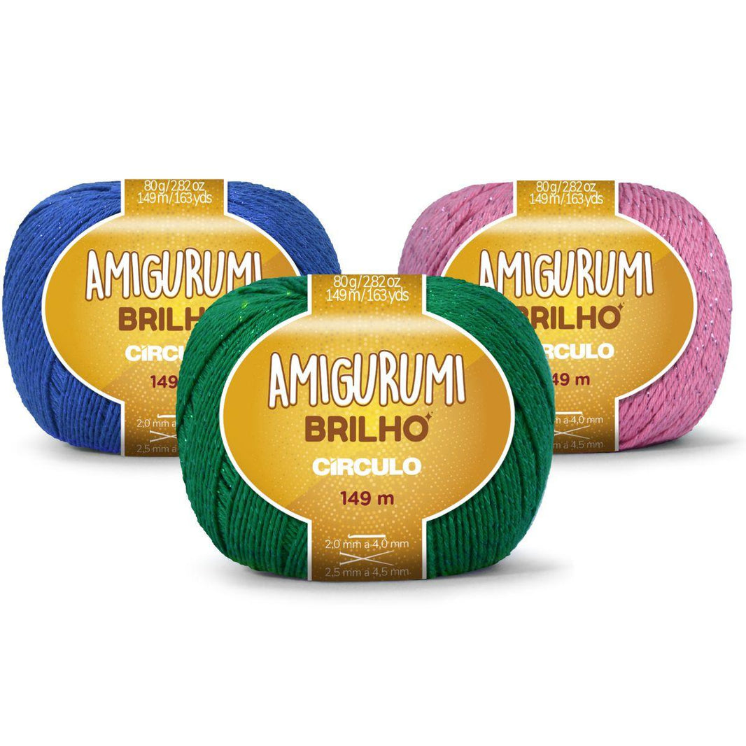 Fio Amigurumi Círculo 80g com 149m - Palácio da Arte