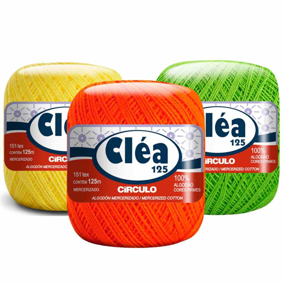Fio Cléa 125 Círculo 19g com 125m - Palácio da Arte