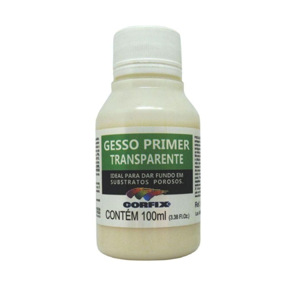 Gesso Primer Corfix 100ml Transparente - Palácio da Arte