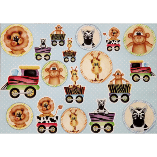 Papel Decoupage 34x48 LD-763 Animais Litocart - Palácio da Arte