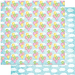 Papel Scrapbook Litoarte SD-1039 Balões 30,5x30,5cm - Palácio da Arte