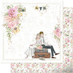 Papel Scrapbook Litoarte SD-1119 Noivos 30,5x30,5cm - Palácio da Arte