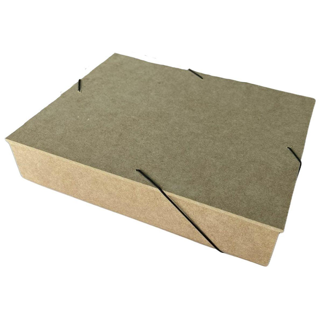 Pasta com Elátisco em MDF Média 26x20x5,5cm - Palácio da Arte