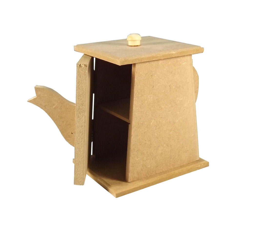 Porta Chá Bule Pequena em MDF - Palácio da Arte