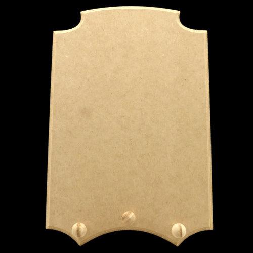 Porta Chaves Tupiado Trabalhado com 3 Pitões em MDF 20x30cm - Palácio da Arte