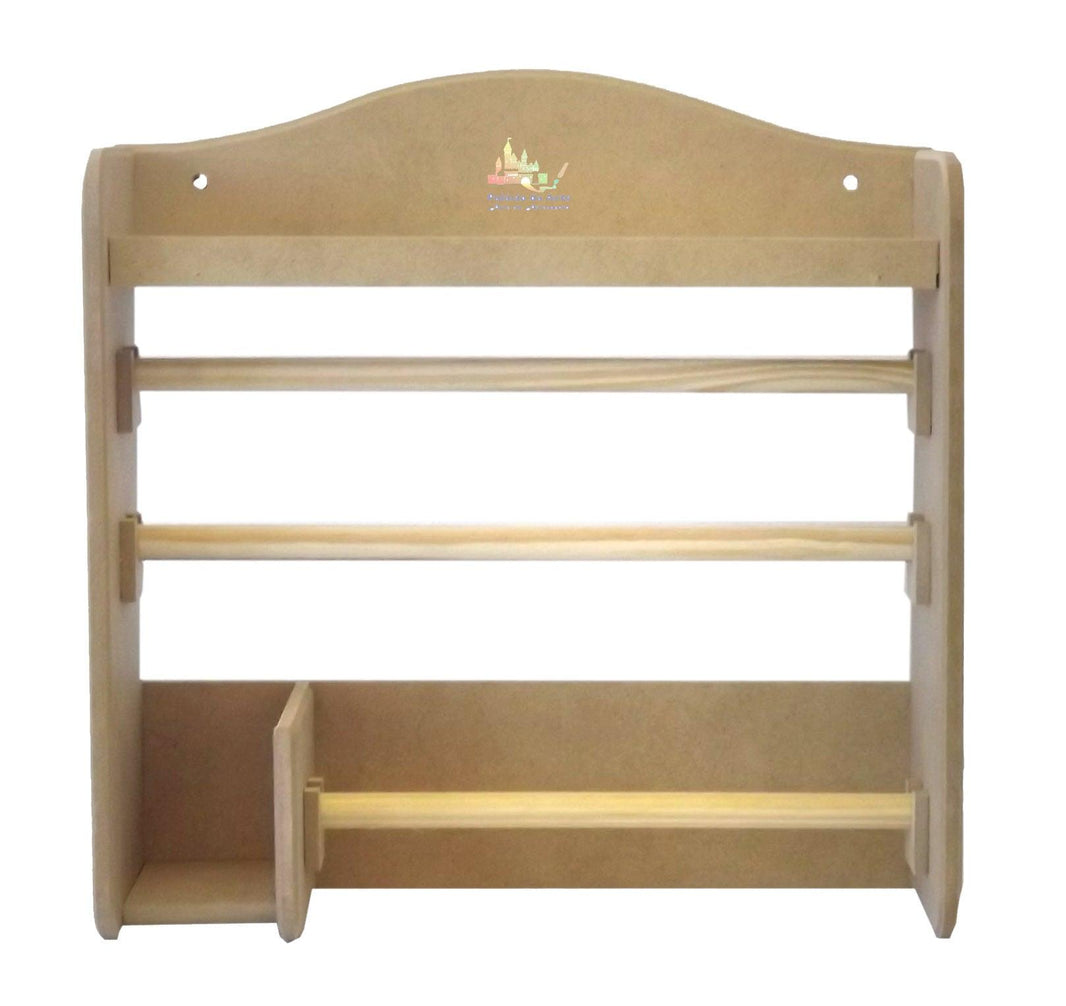 Porta Condimentos e Papel 3 Divisões em MDF - Palácio da Arte