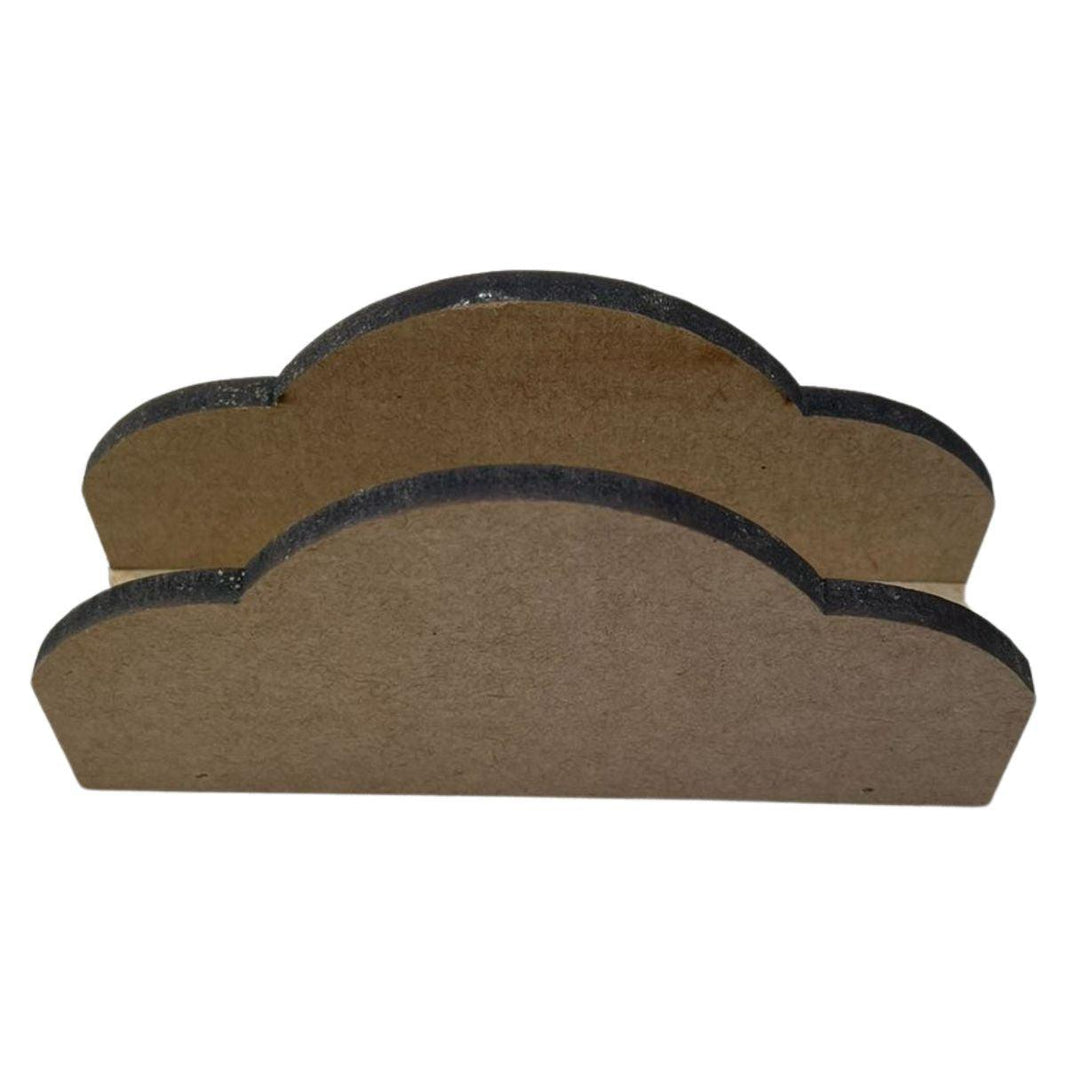 Porta Guardanapos Nuvem em MDF 14x7x4cm - Palácio da Arte