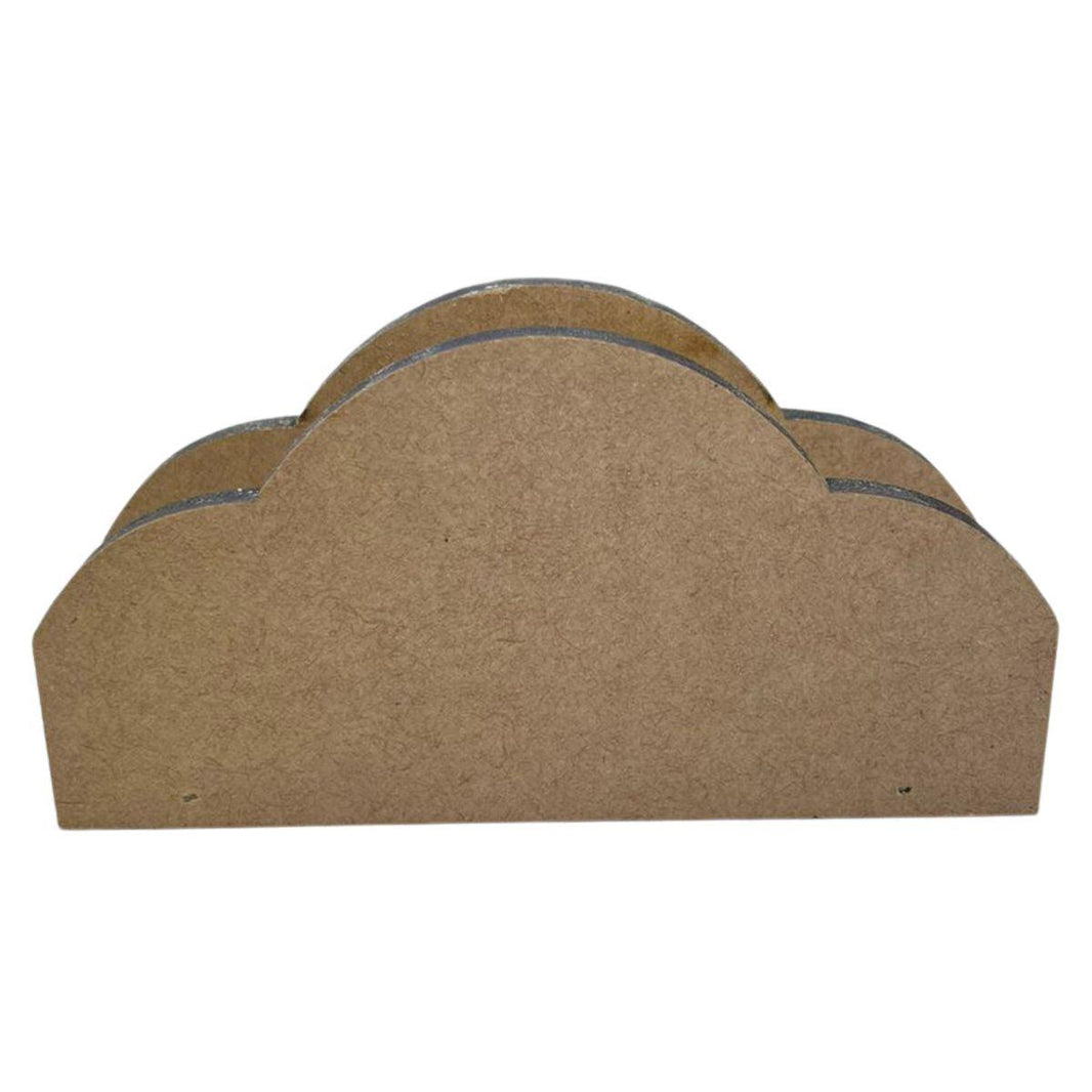 Porta Guardanapos Nuvem em MDF 14x7x4cm - Palácio da Arte