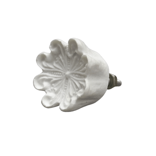 Puxador de Gaveta Botão de Imperial 3x3cm Resina - Palácio da Arte