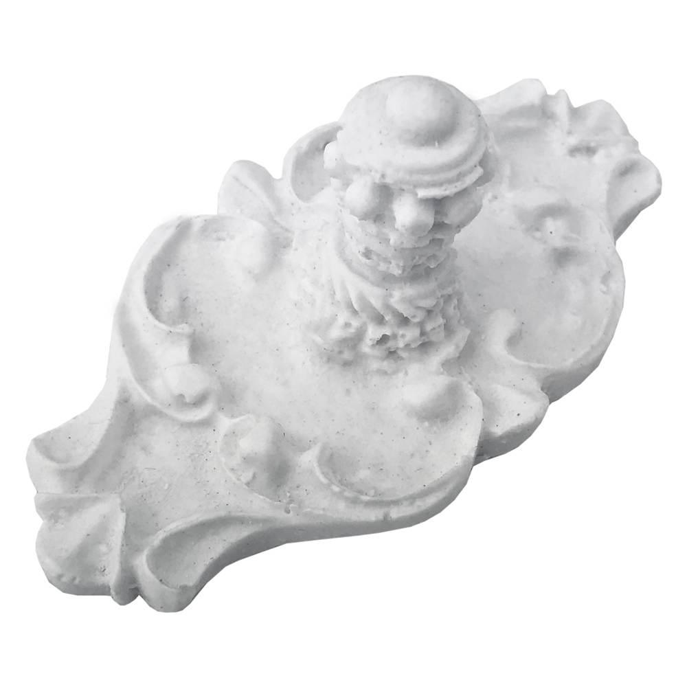 Puxador Tampa Oval 8x4x3,5 Resina - Palácio da Arte