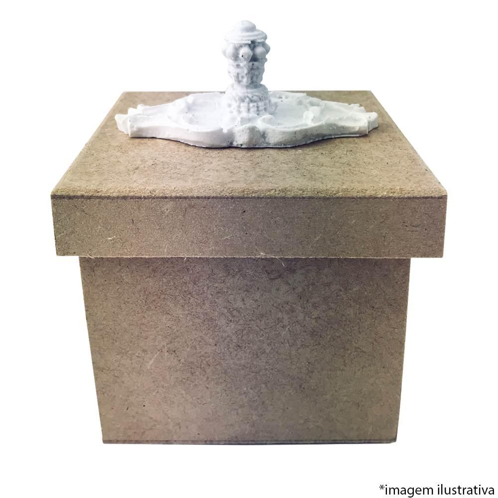 Puxador Tampa Oval 8x4x3,5 Resina - Palácio da Arte