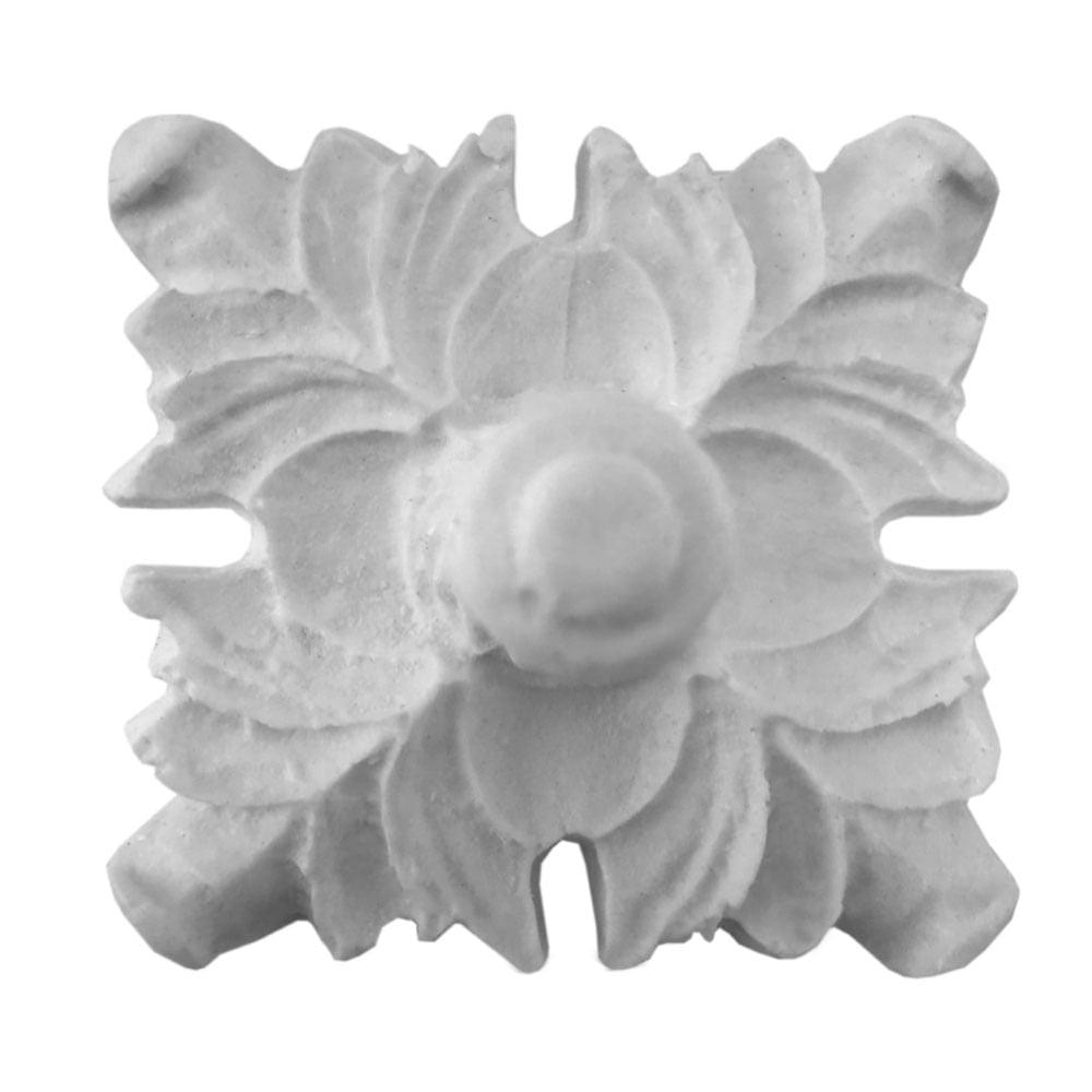 Puxador Tampa Quadrado 4,5x4,5x3 Resina - Palácio da Arte