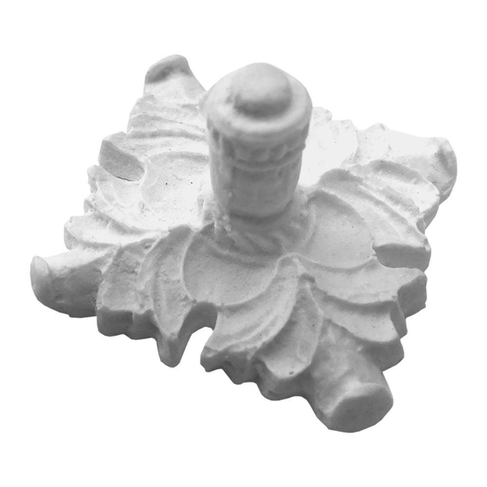 Puxador Tampa Quadrado 4,5x4,5x3 Resina - Palácio da Arte