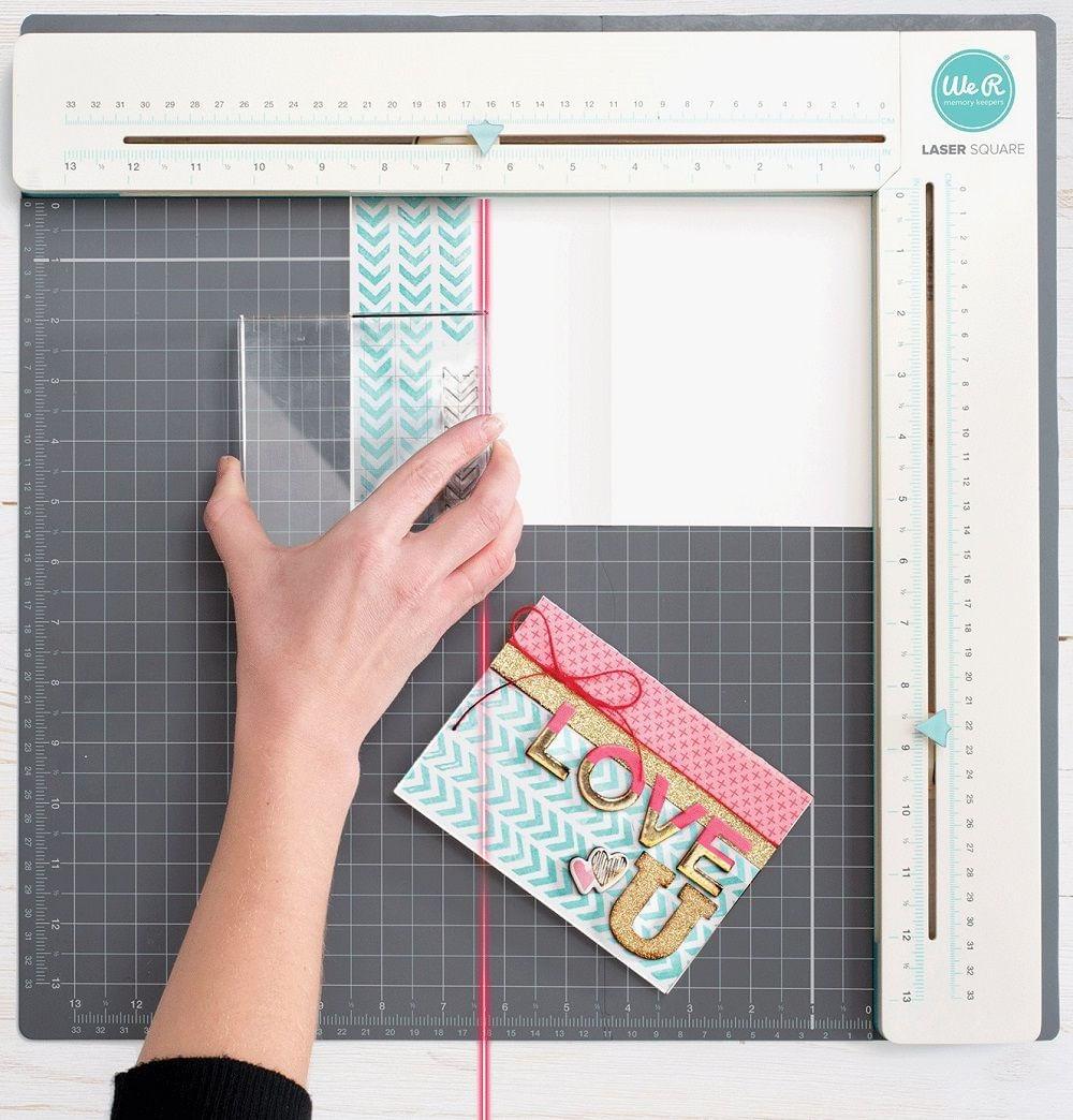 Régua Medidora Laser WER188 Marcação Centímetros e Polegadas - Palácio da Arte