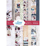 Scrap Bloco de Papel A4 Litoarte SBA4-006 Memórias Vintage 21x29,7cm - Palácio da Arte