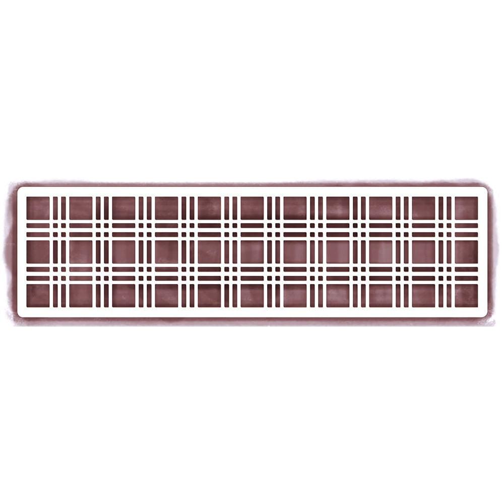 Stencil Litoarte 28x8 STAB2-001 Xadrez - Palácio da Arte