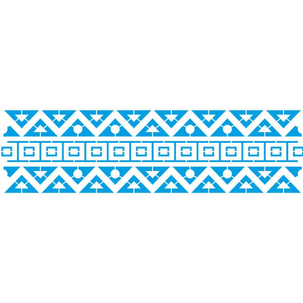 Stencil Litoarte 8x28 STE-404 Tripal - Palácio da Arte