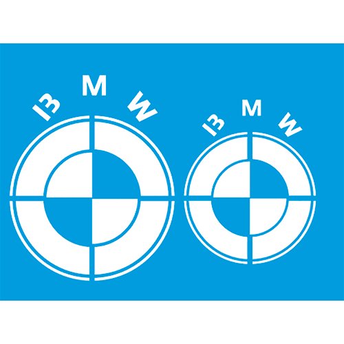 Stencil Litocart 20x15 LSM-211 Marca BMW - Palácio da Arte