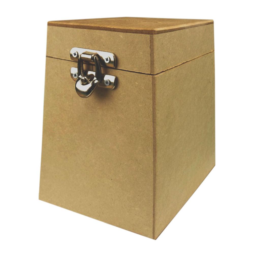 Urna com Fecho em MDF 15x11,5x11,5cm - Palácio da Arte