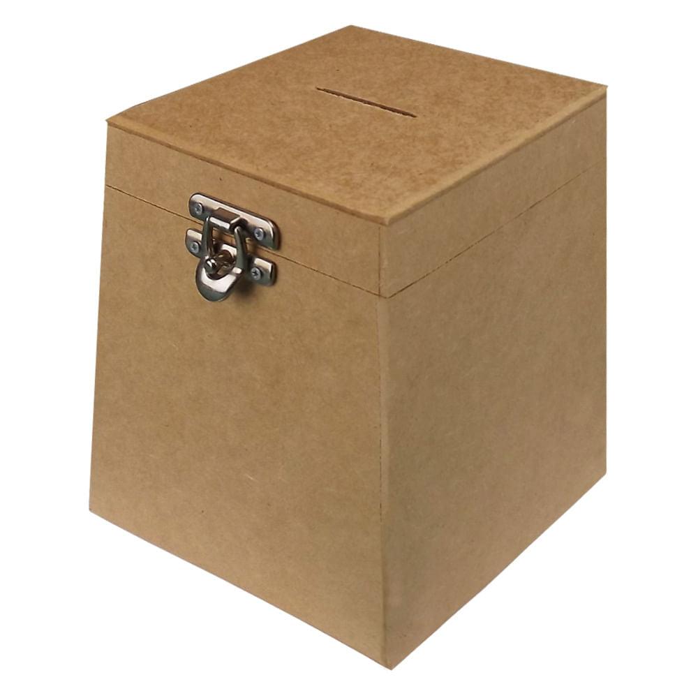 Urna com Fecho em MDF 19x15,4x15,4cm - Palácio da Arte