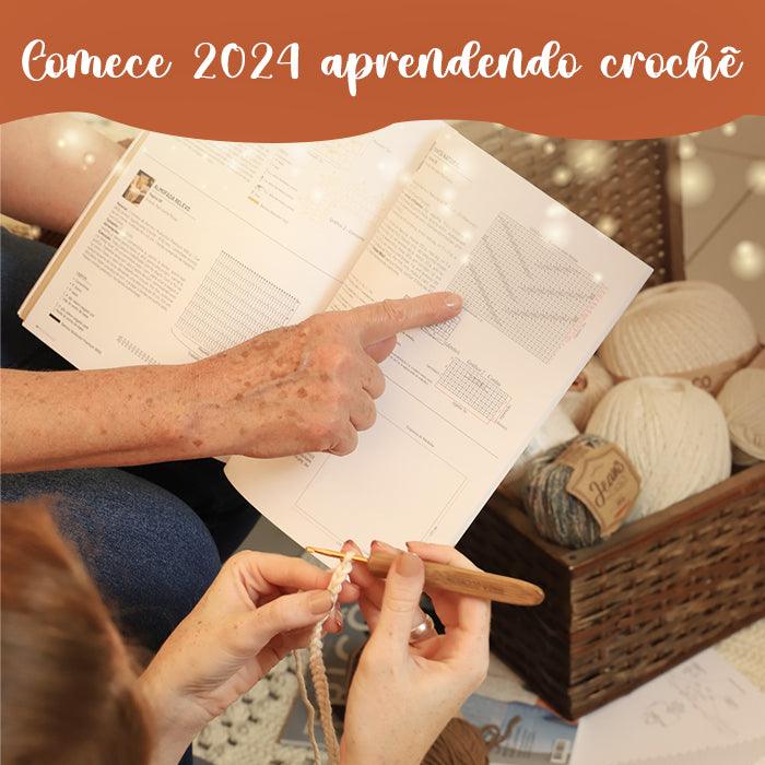 Comece o ano de 2024 aprendendo crochê! - Palácio da Arte