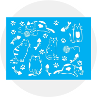 Stencil Animais