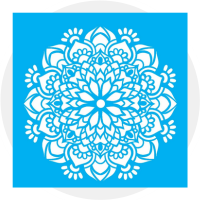 Stencil Mandalas