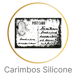 Carimbos para Artesanato - Carimbo de Silicone