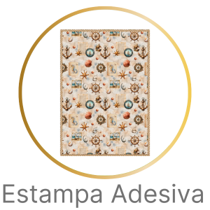Litoarte - Estampa Adesiva Decoupage