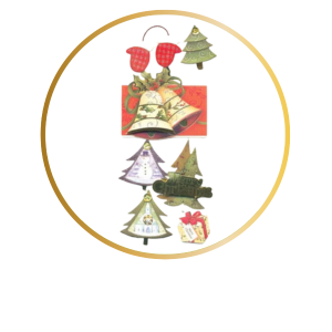 Natal Scrapbook Adesivos