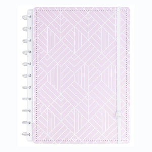 Caderno Inteligente Ice Pink G+ Universitário 140 Folhas 28x21,5cm