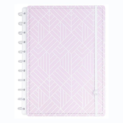 Caderno Inteligente Ice Pink G+ Universitário 140 Folhas 28x21,5cm