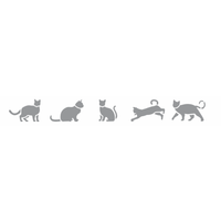 Stencil OPA 4x30 3757 Pet Gatinhos