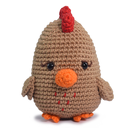 Kit Amigurumi Fazendinha Círculo Cor 02 Galinha