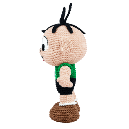 Kit Amigurumi Turma da Mônica Círculo Cor 02 Cebolinha