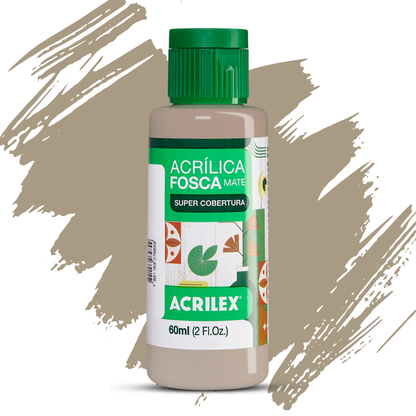 Kit 12 Tintas Acrílica Fosca Acrilex 60ml Nature Colors