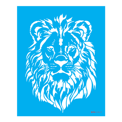 Stencil OPA 20x25 3847 Animais Leão