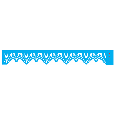 Stencil OPA 4x30 3821 Barrado Renda Plumada