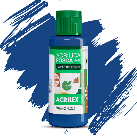 Tinta Acrílica Fosca Acrilex 60ml Nature Colors Alta Cobertura