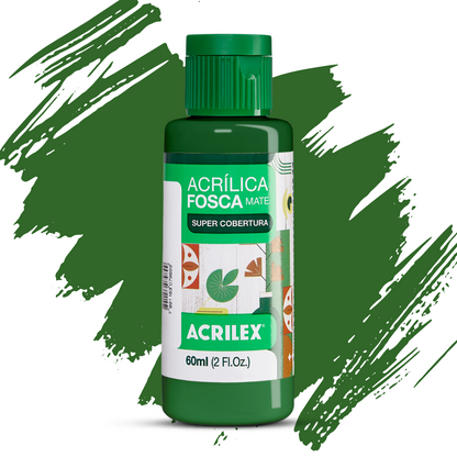 Tinta Acrílica Fosca Acrilex 60ml Nature Colors Alta Cobertura