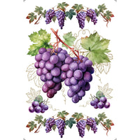 Transfer de Imagem Litoarte 19,5x29,5cm TIB-079 Uvas