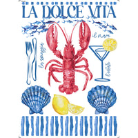 Transfer Têxtil 20x27,5cm TTR6-035 Mar La Doce Vita