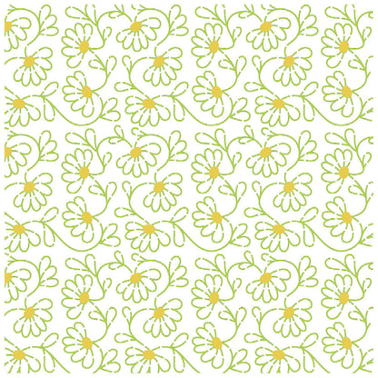 Stencil Litoarte 20x20cm STXX-317 Textura Flores