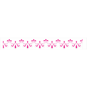 Stencil OPA 4x30 3689 Renda Bordado Pingente