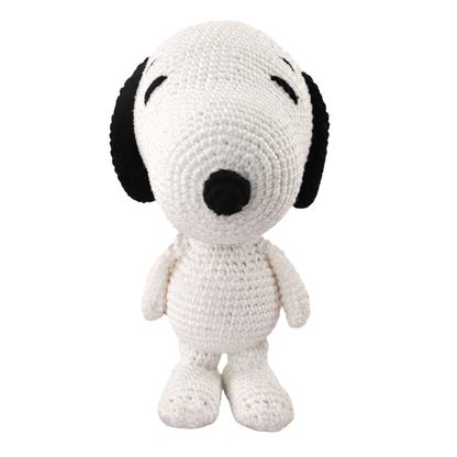 Kit Amigurumi Snoopy and Peanuts Círculo Cor 01 Snoopy